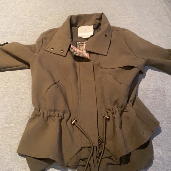 Anthropologie sp olive pattern jacket - Picture 3 of 4
